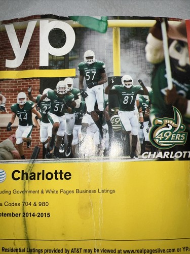 BellSouth Yellow Pages Charlotte NC 2014‑15 Phone Book Business Directory - Picture 6 of 23