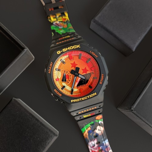 Reloj G Shock GA 2100 Diseño Personalizado Akira Toriyamaa Dragon Ball Legend - Imagen 3 de 7
