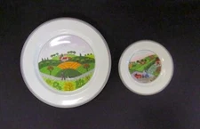Villeroy & Boch Design Naif Country Scene Dinner or Bread Plate - You Choose