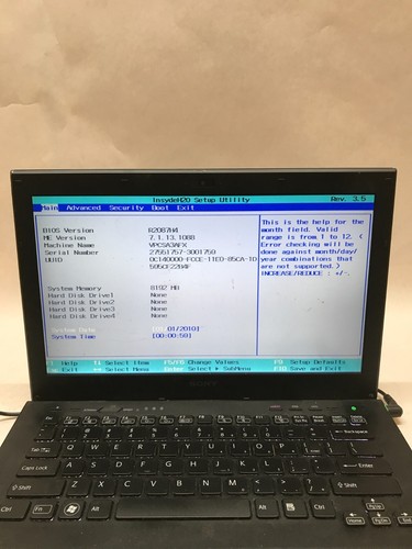 Sony Vaio PCG-4121GL 13.3" Intel Core i5-2450M 8GB RAM NO HDD/OS READ DESC! - DW - Picture 2 of 10