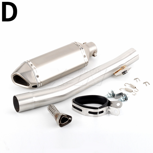 Silenciador de escape y tubo de enlace para motocicleta Suzuki GSF600 GSF1200 Bandit 600 - Imagen 5 de 8
