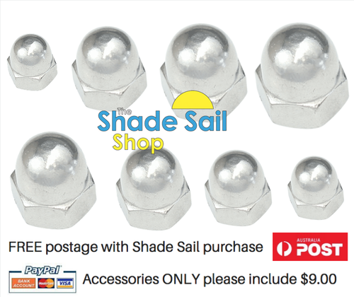M8 8mm Threaded Rod 1m length 316 Grade stainless steel Shade sail accessory - Bild 5 von 12