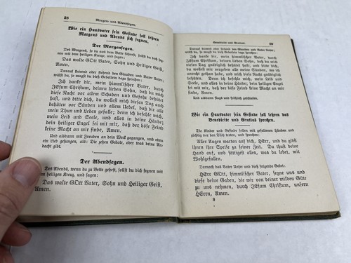 Short interpretation Small Catechism By Dr. Martin Luther Rare German Book 1905 - Picture 12 of 20