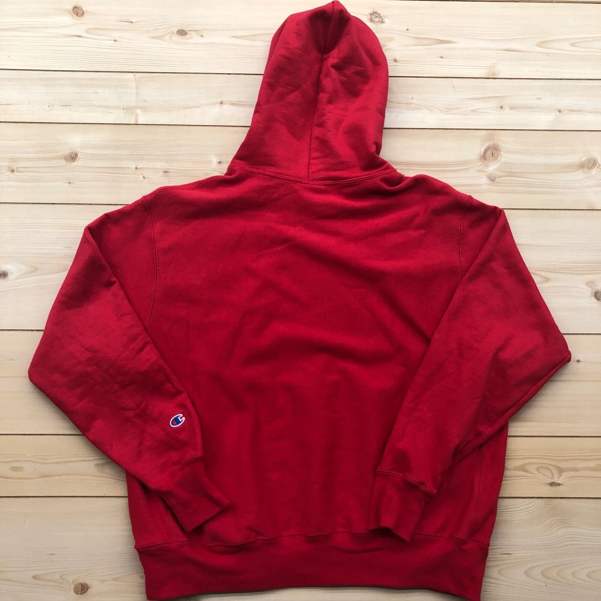 Champion hoodie embroidered sleeve sales