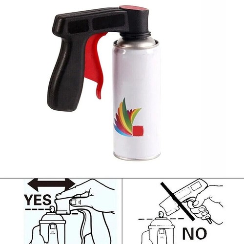 Universal Spray Can Gun Trigger Handle Pistol Grip for Aerosol Paint Cans UK - Picture 5 of 7