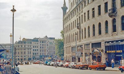 Photo 12x8 London (Westminster), 1983: approaching Trafalgar Square off th c1983
