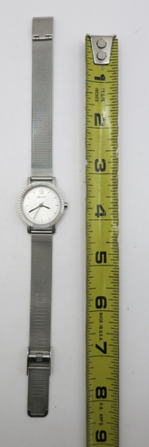 M Watch by Mondaine Ladies Silver Swiss Quartz Watch - A672 30299 - New Battery - Picture 5 of 11