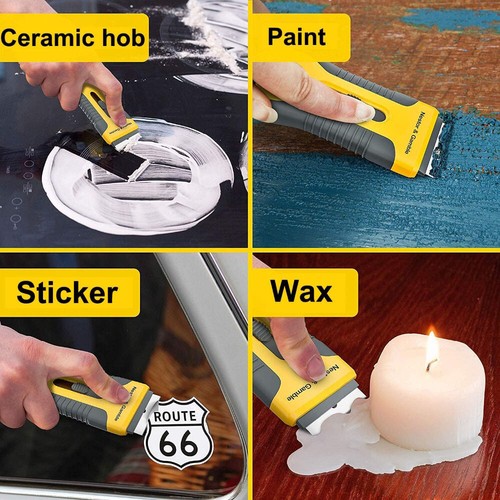 Car Sticker Remover Razor Blade Spatula Tools with 5pcs Replaceable Razor Blades - Picture 8 of 9