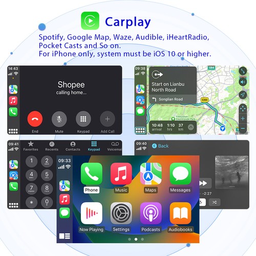 MIB 6.5" RCD440 PRO Carplay Android Auto RCD330 Plus für VW Golf Tiguan Seat CC - Bild 3 von 14