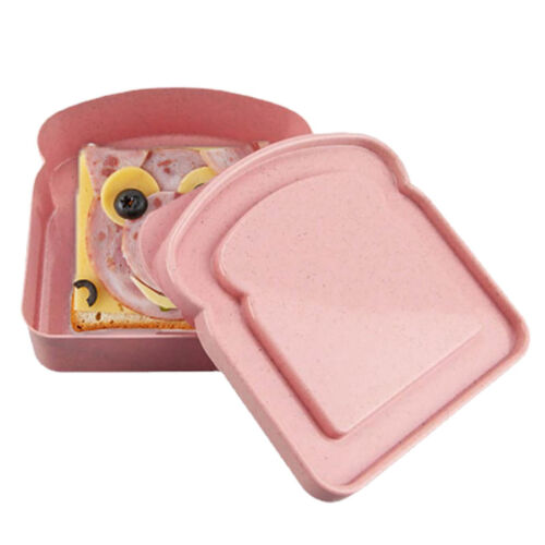 Sandwich Containers Toast Shape Storage Sandwich Containers for Kids Reusable - Picture 10 of 15