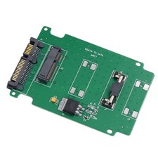 mSATA Mini PCI-e SSD Hard Drive to 2.5" SATA Adapter Converter 50mm Interface