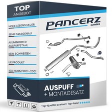 Auspuffanlage für CHEVROLET CRUZE (J300) (J308) 1.6 ab 2009 +Rohr Vorne