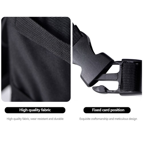Foldable Portable Auto SUV Car Trash Can Garbage Litter Bin Bag Organizer 2GL - Picture 8 of 16