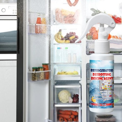 Fridge Freezer De Icer Spray Defrost Ice Quickly Anti Deicer Cleans Eco-Friendly - Picture 5 of 14