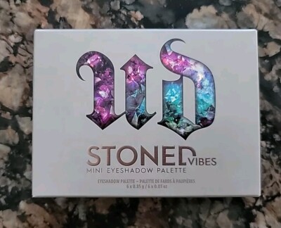 Urban Decay Stoned Vibes Mini Eye Shadow Palette 6 Shades.