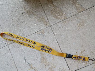 Schlüsselanhänger Werbeartikel Kabel BW TV Radio Internet Telefon 