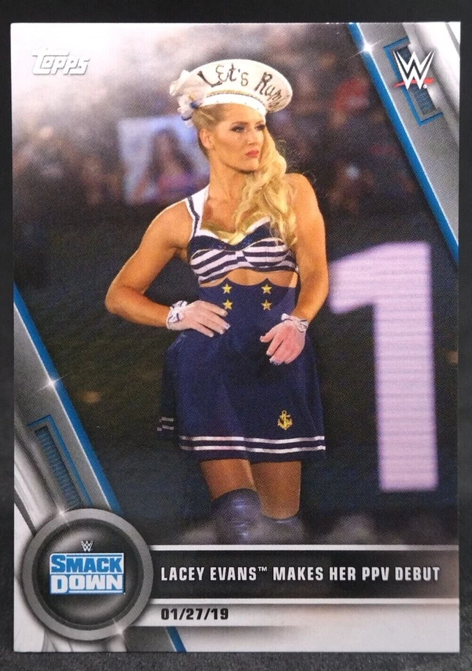WWE Wrestling Women's 2020 Topps Division Base or Insert Cards Pick From List - Image 2 of 4