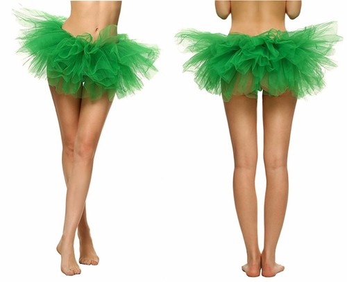 Adult Women's 5 Layered Tulle Fancy Ballet Dress Sexy Tutu Skirts - Picture 9 of 48