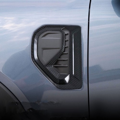 Carbon Fiber 2X Side Door Fender Wing Cover Trim For Ford Ranger 2023 2024 2025 - Bild 2 von 5