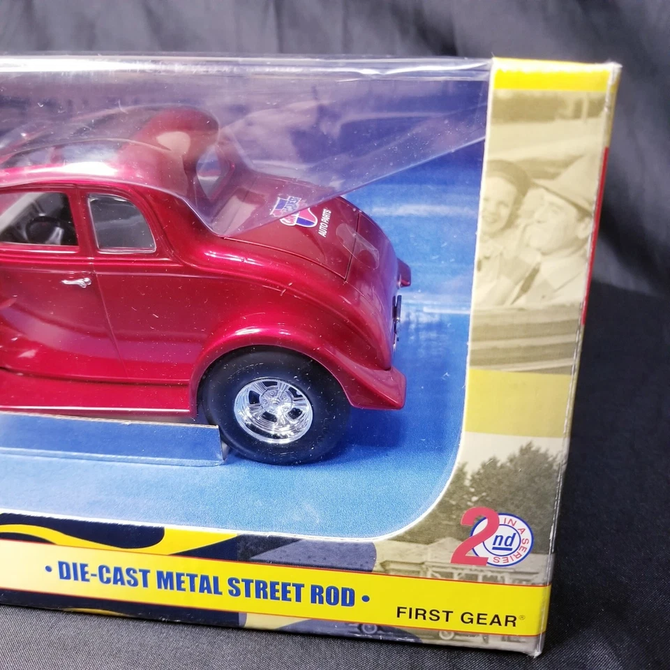 First Gear CarQuest 1933 Willys Coupe 1:25 Scale Die-Cast Model Car - Image 4 of 4