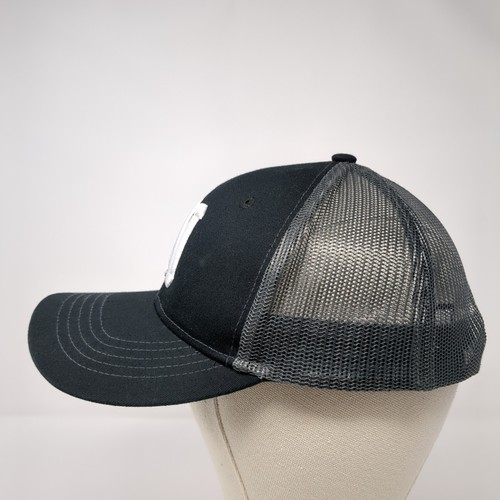 Letter N Snapback Mesh Back Trucker Hat Youth One Size Embroidered - Picture 3 of 9