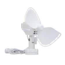 Caframo Ultimate 7" Fan w/ Lighter Plug | 747DC-WCS