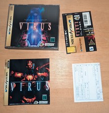 VIRUS (NTSC-J) Japanese SEGA Saturn game, boxed & complete, adventure