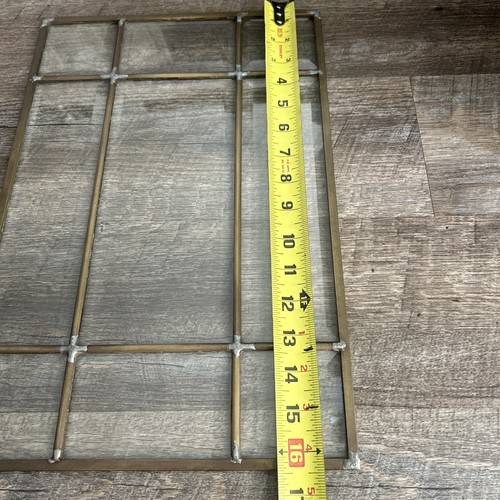 Antique Leaded Beveled Glass Cabinet Door - Picture 10 of 11