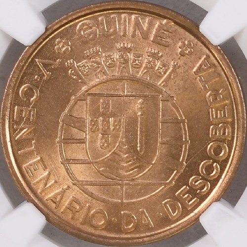 GUINEA. 1946, Escudo - NGC MS65 - Portuguese Guiné, Discovery, 500th Anniversary - Picture 3 of 5