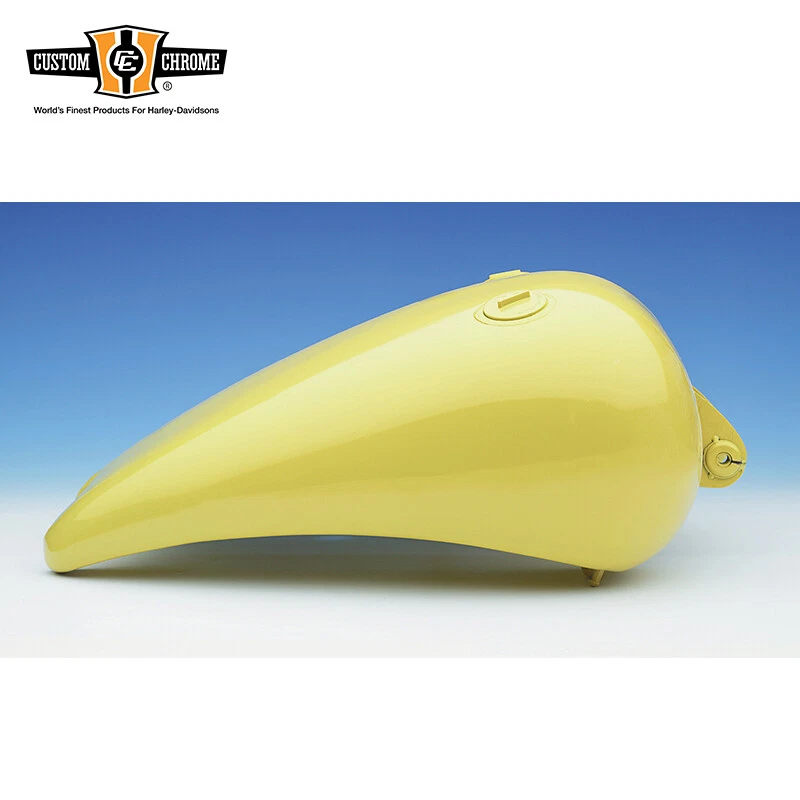 Tanque de combustible de gasolina crudo de 3,5 galones estirado de una pieza apto para Harley Sportster 1982-2003 Foto 2 de 4