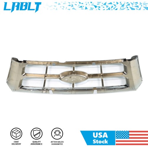 Parrilla superior delantera LABLT parrilla cromada ABS 8L8Z8200CA para Ford Escape 2008-2012 - Imagen 8 de 11