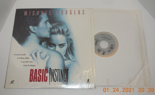 Laserdisc 1992 Basic Instinct Michael Douglas Sharon Stone - Picture 3 of 4