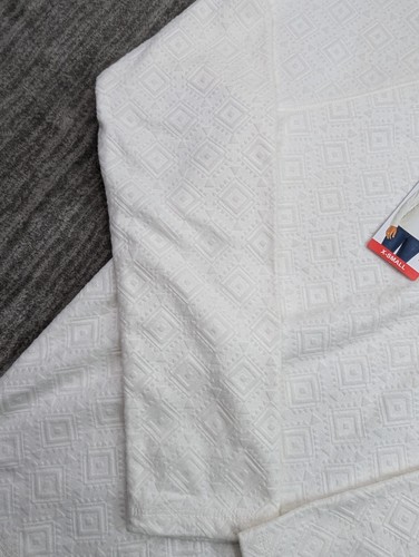 Eddie Bauer Women's 1/4 Zip White Polar Fleece Pullover Aztek Size XS NWT - Picture 6 of 13