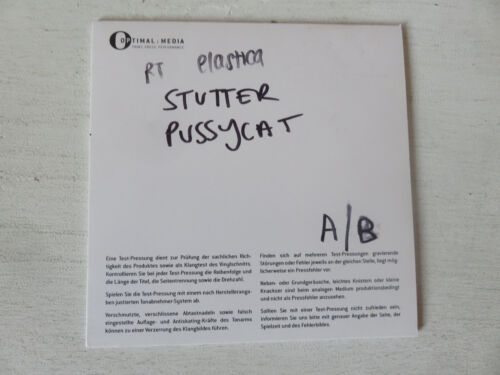 ELASTICA Stutter / Pussycat ROUGH TRADE 2021 RSD WHITE LABEL TEST PRESSING 7" - Imagen 3 de 13