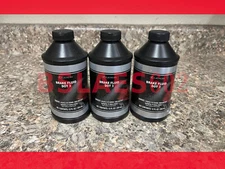 Set of 3 OEM DOT 3 Brake Fluid 12 fl. oz 00475-1BF03 FOR TOYOTA LEXUS