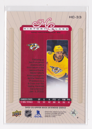 2022-23 UPPER DECK EXTENDED SERIES HISTORY CLASS INSERT - DROP DOWN LIST - Picture 28 of 36