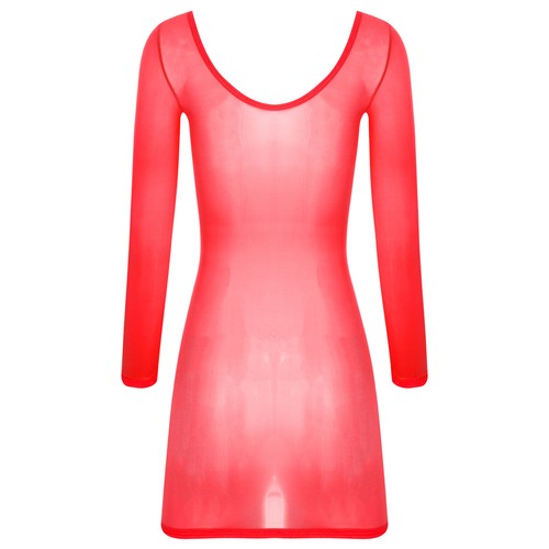 Womens Nightdress See Through Lingerie Sleep Dress Party Cover Ups Glossy Sexy - Picture 28 of 100