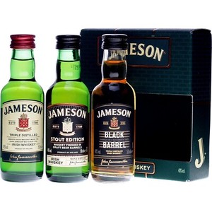 Jameson Irish Whiskey Mini Set 3 x 0 05 Liter 40 0 Vol.