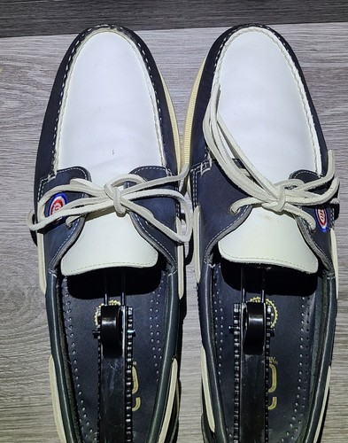Allen Edmonds Team MLB Chicago Cubs Boat Shoes 13D Loafers Baseball Men - Picture 7 of 16