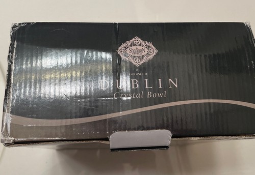 Godinger Shannon Crystal Dublin Bowl 8.5"  - NIB  - Picture 4 of 9