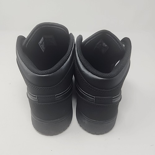 Nike Air Jordan 1 Mid BG schwarz/dunkelgrau-schwarz 554725-050 Jugendgröße 5Y selten - Bild 3 von 14