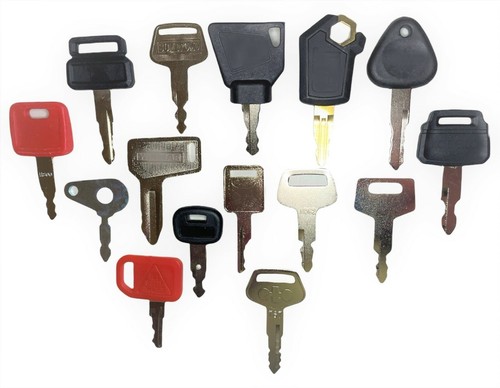 15 Key Ignition Starter Set, Master Keys For Agricultural, Excavator Machinery - Picture 3 of 7