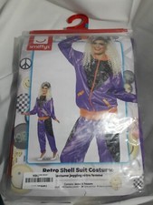 New – Womens – Smiffys – Shell Suit Costume – L