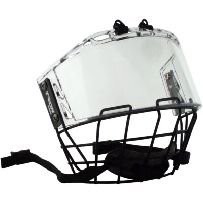 TronX S920 Senior Hockey Full Face Shield Visor Cage Concept Hybrid Combo