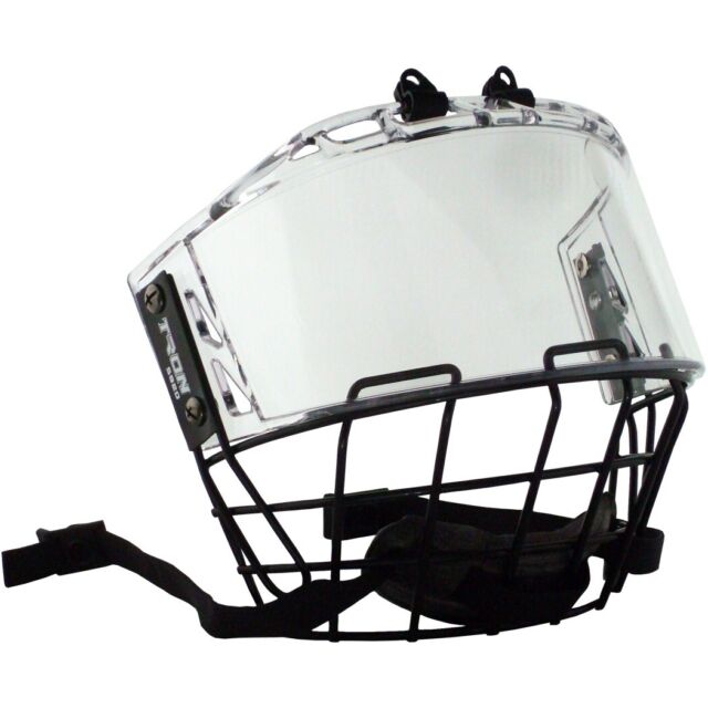 TronX S920 Senior Hockey Full Face Shield Visor Cage Concept Hybrid Combo TronX S920 Senior Hockey Full Face Shield Visor Cage Concept Hybrid Combo