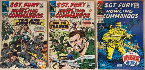 Konvolut 55 Sgt. Fury & Nick Fury Agent of Shield Comics - kostenloser Versand - Bild 2 von 19