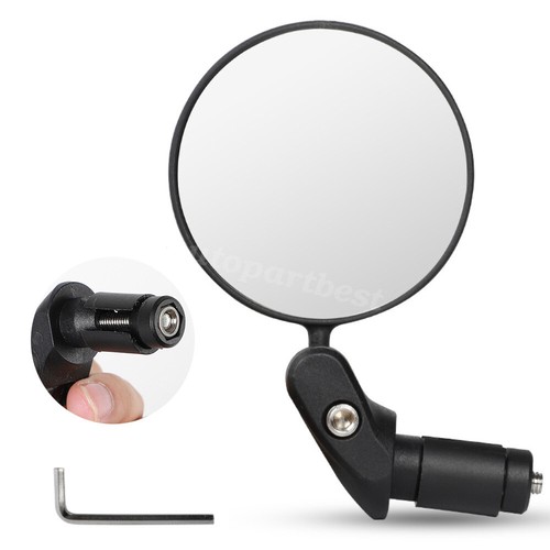 360° Rotatable Bicycle Rear View Mirror for MTB Flat Bar Road Bike Drop Bar - Bild 1 von 10