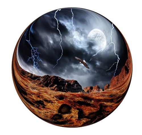 1000 pcs Jigsaw 68cm Dia. Round Earth Moon Animal Paper Puzzle Adult Game Toy - Picture 29 of 30