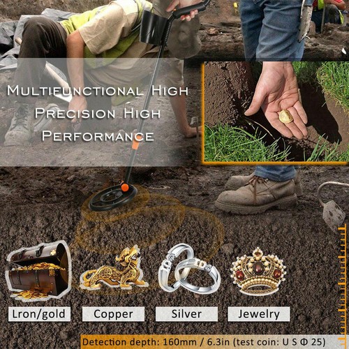 Metal Detector Underground Gold Treasure Hunter Digger Searching Gold Finder - Picture 4 of 12
