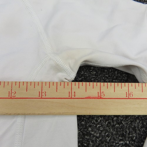 Reebok Shirt Youth XL Extra Large White Playwarm Long Sleeve Breathable Boys - Picture 6 of 11